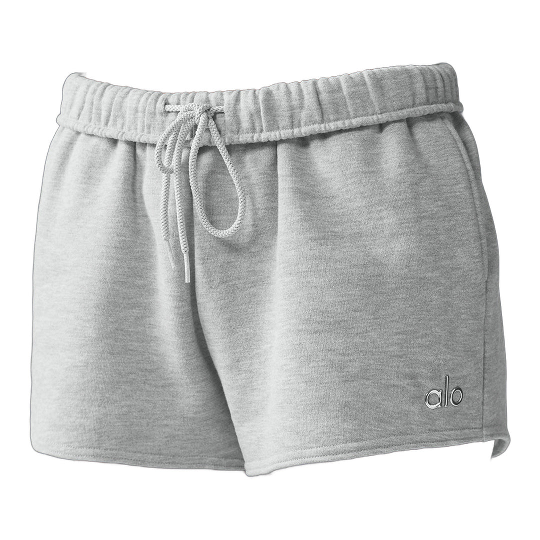 alo Accolade Short - Athletic Heather Grey by Alo Yoga