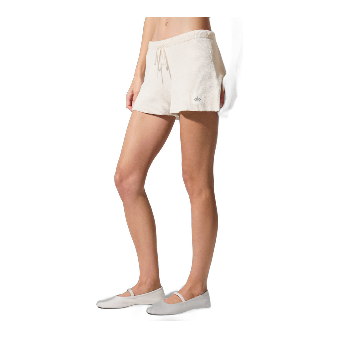 alo Supernatural Sweater Short - Ivory by Alo Yoga