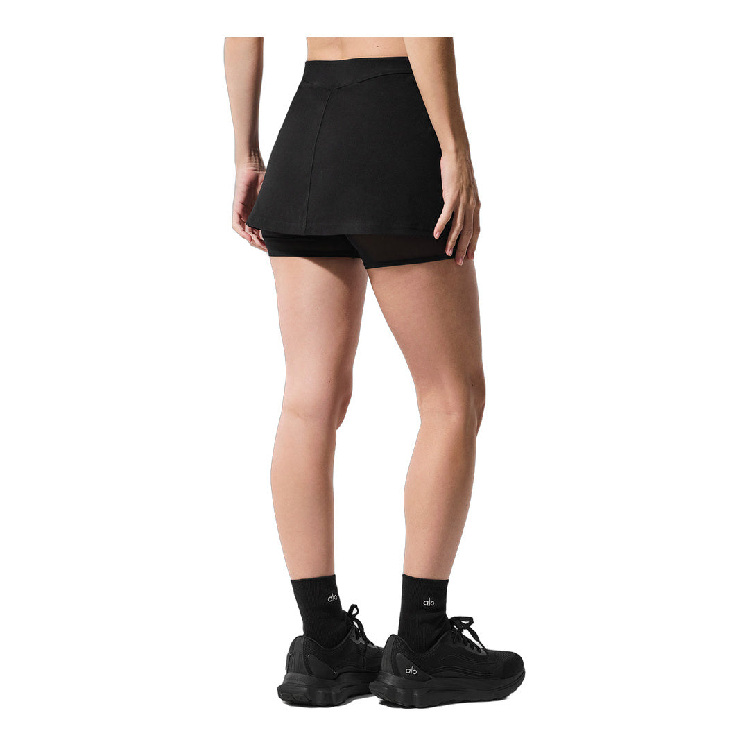 alo Alosoft Serve It Up Skirt - Black by Alo Yoga