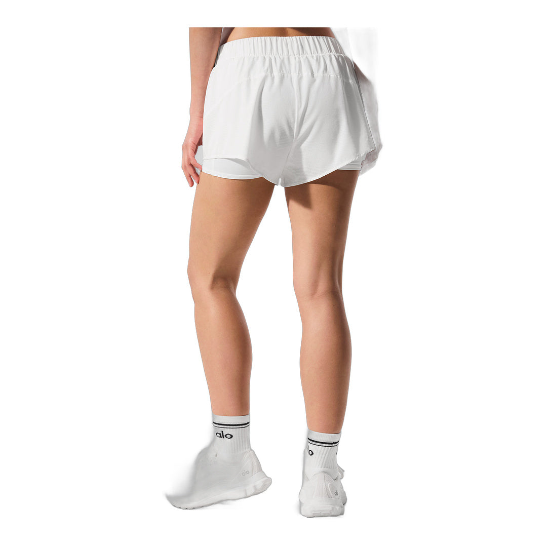 alo Sport Star Short - White by Alo Yoga