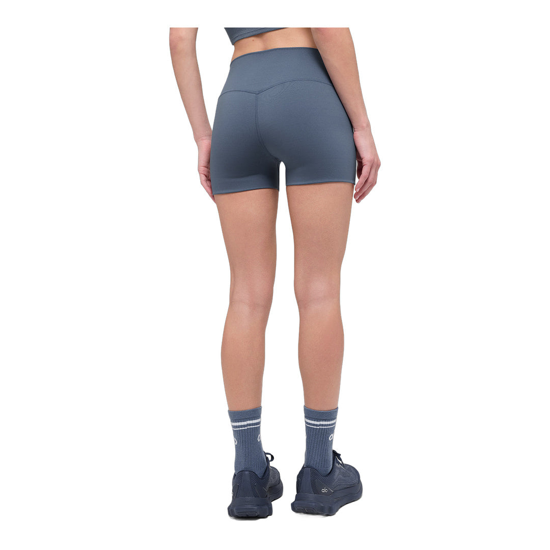 alo 3" ALO Softsculpt High-Waist Precision Short - Bluestone by Alo Yoga