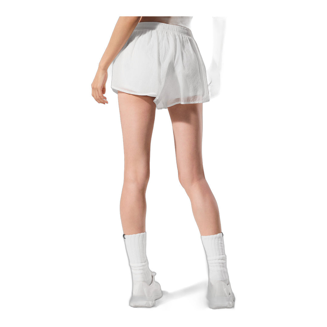 alo Game Time Short - White by Alo Yoga