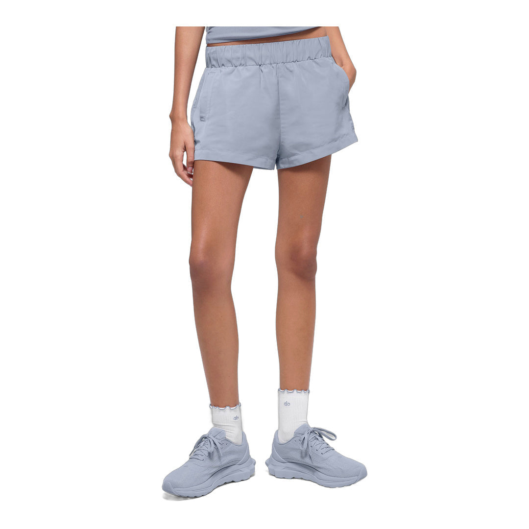 alo High-Waist Socialite Short - Winter Frost by Alo Yoga