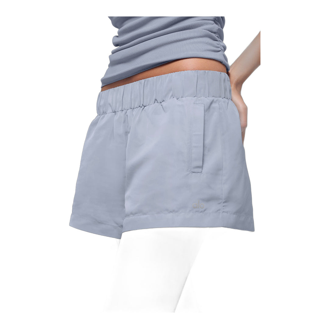 alo High-Waist Socialite Short - Winter Frost by Alo Yoga