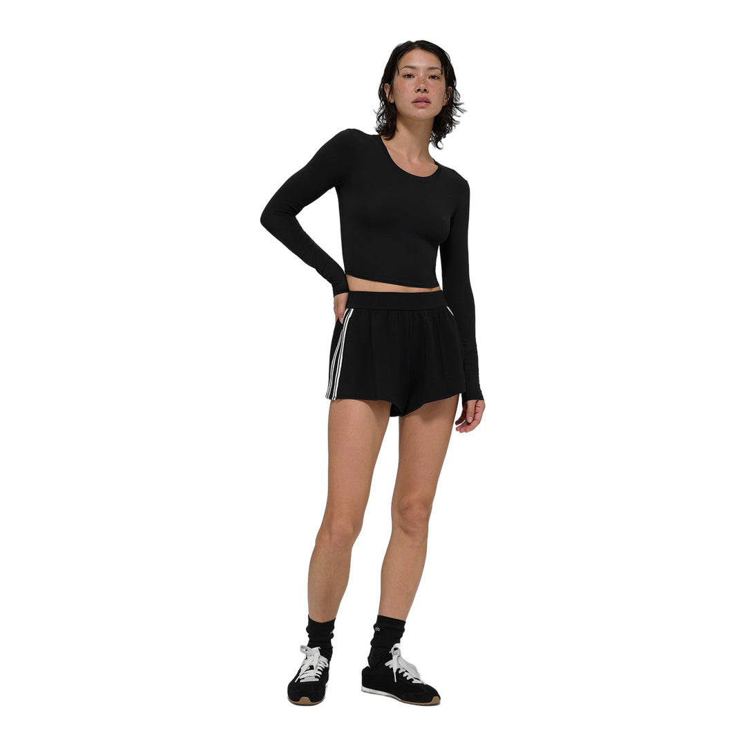 alo Track Star Short - Black by Alo Yoga