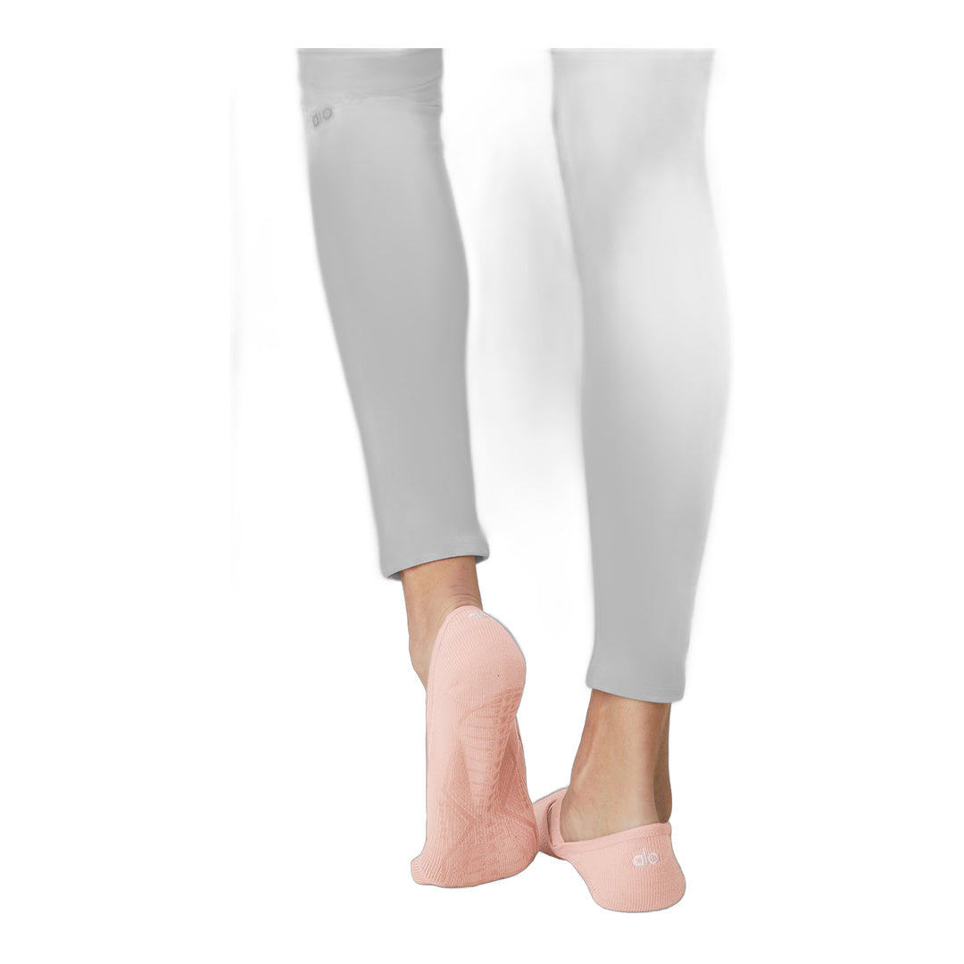 alo Women's Pivot Barre Sock - Pale Mauve by Alo Yoga