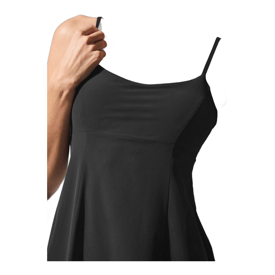 alo Breezy Tennis Dress - Black by Alo Yoga