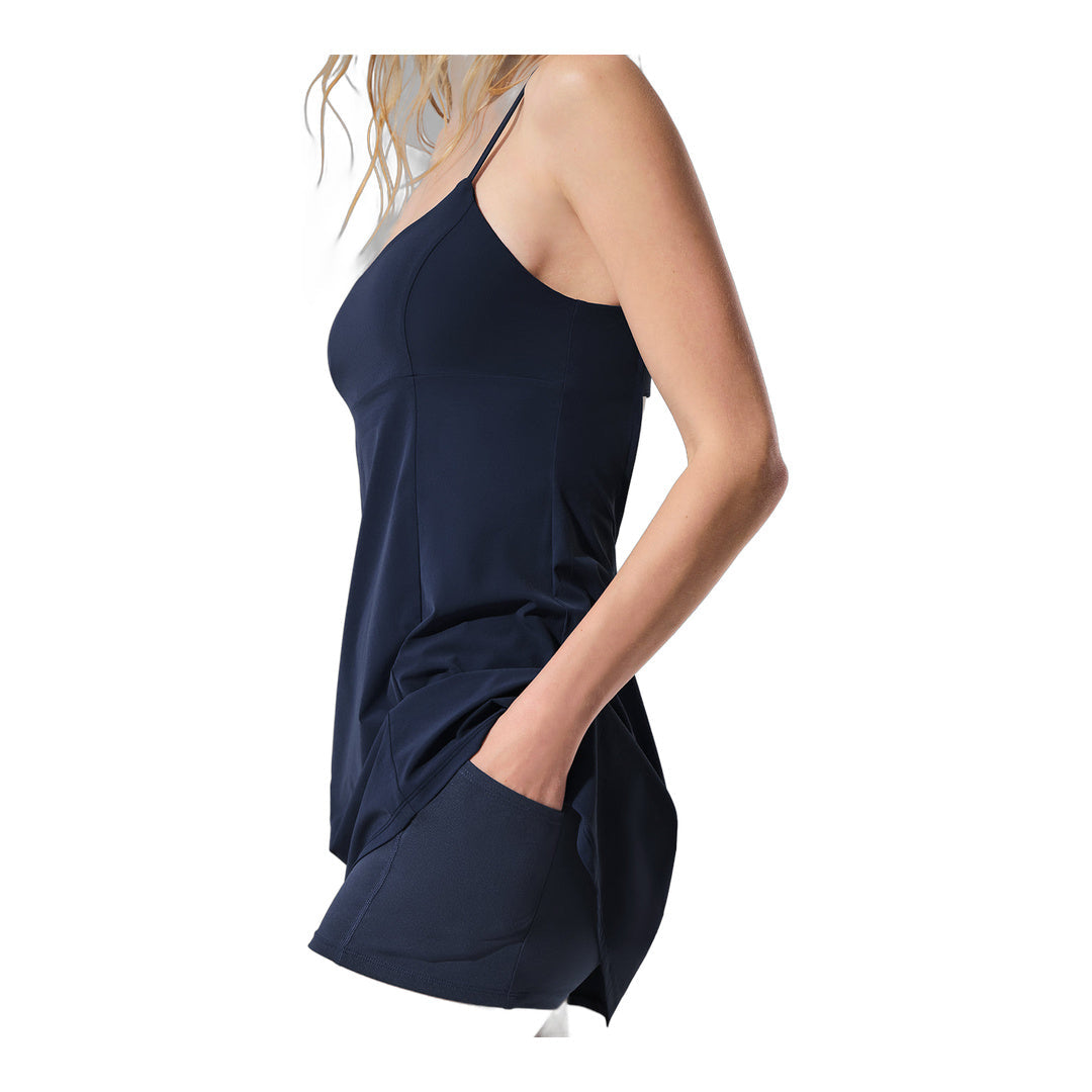 alo Breezy Tennis Dress - Navy by Alo Yoga