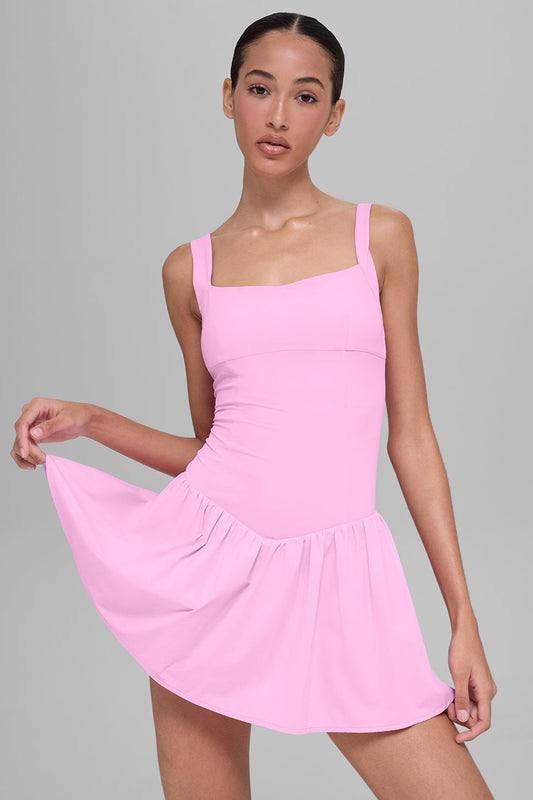 Alosoft Break Point Tennis Dress - Candy Heart Pink (W8338R)