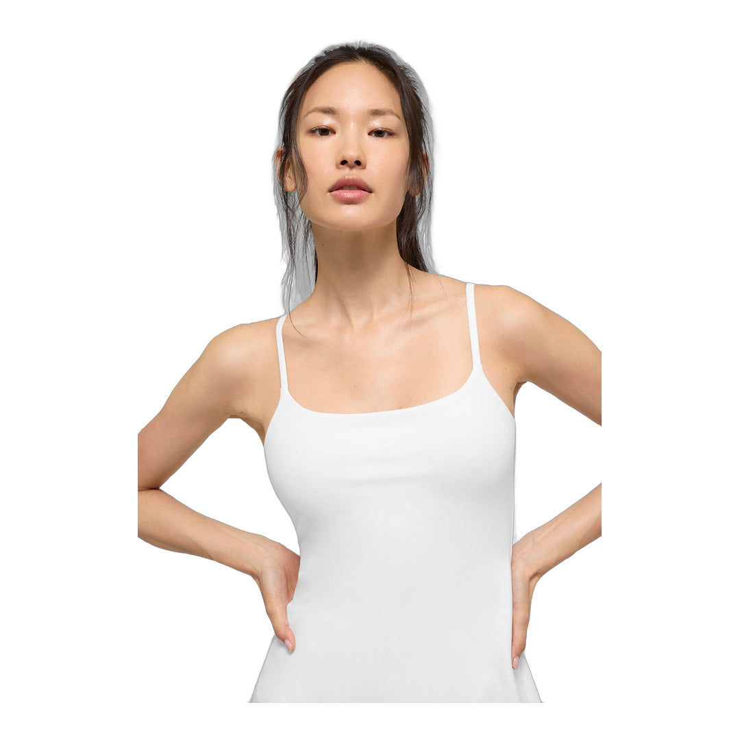 alo Alosoft Encore Tennis Dress - White by Alo Yoga