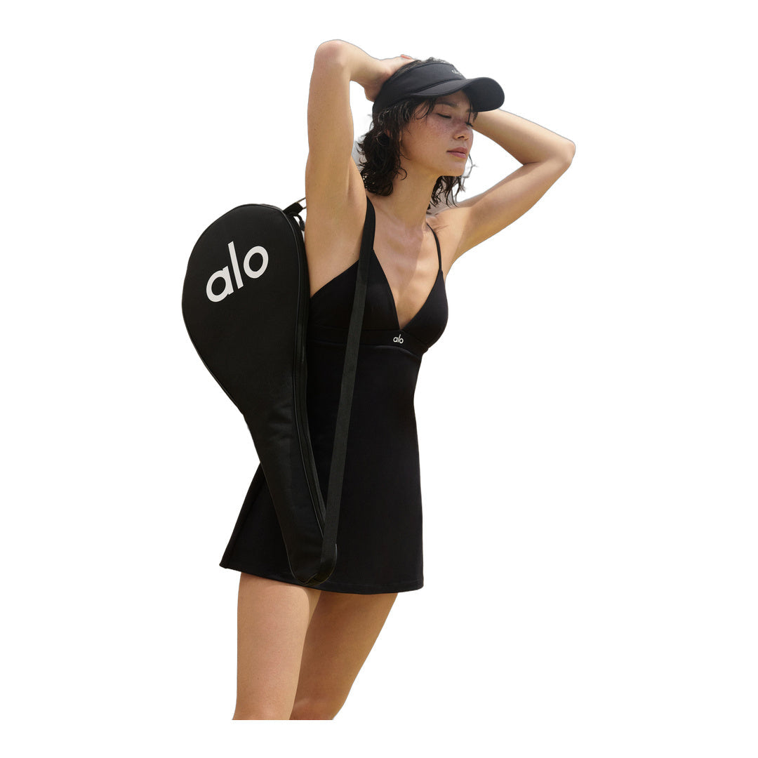 alo Airbrush Splendor Dress - Black by Alo Yoga