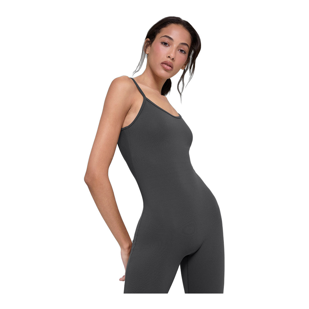 alo Airbrush Bootcut One And Done Onesie - Anthracite by Alo Yoga
