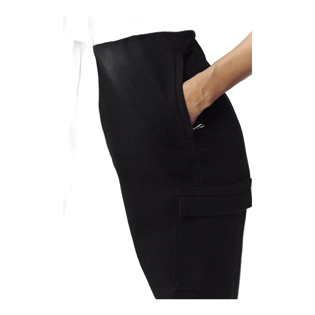 alo Wool Blend Bunny Slope Bib - Black by Alo Yoga