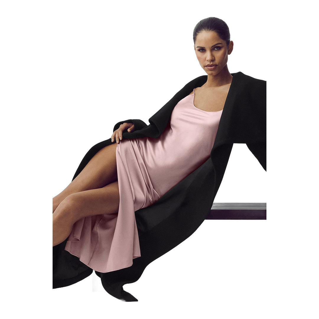 alo Silk Luminous Slip Dress - Pink Champagne by Alo Yoga