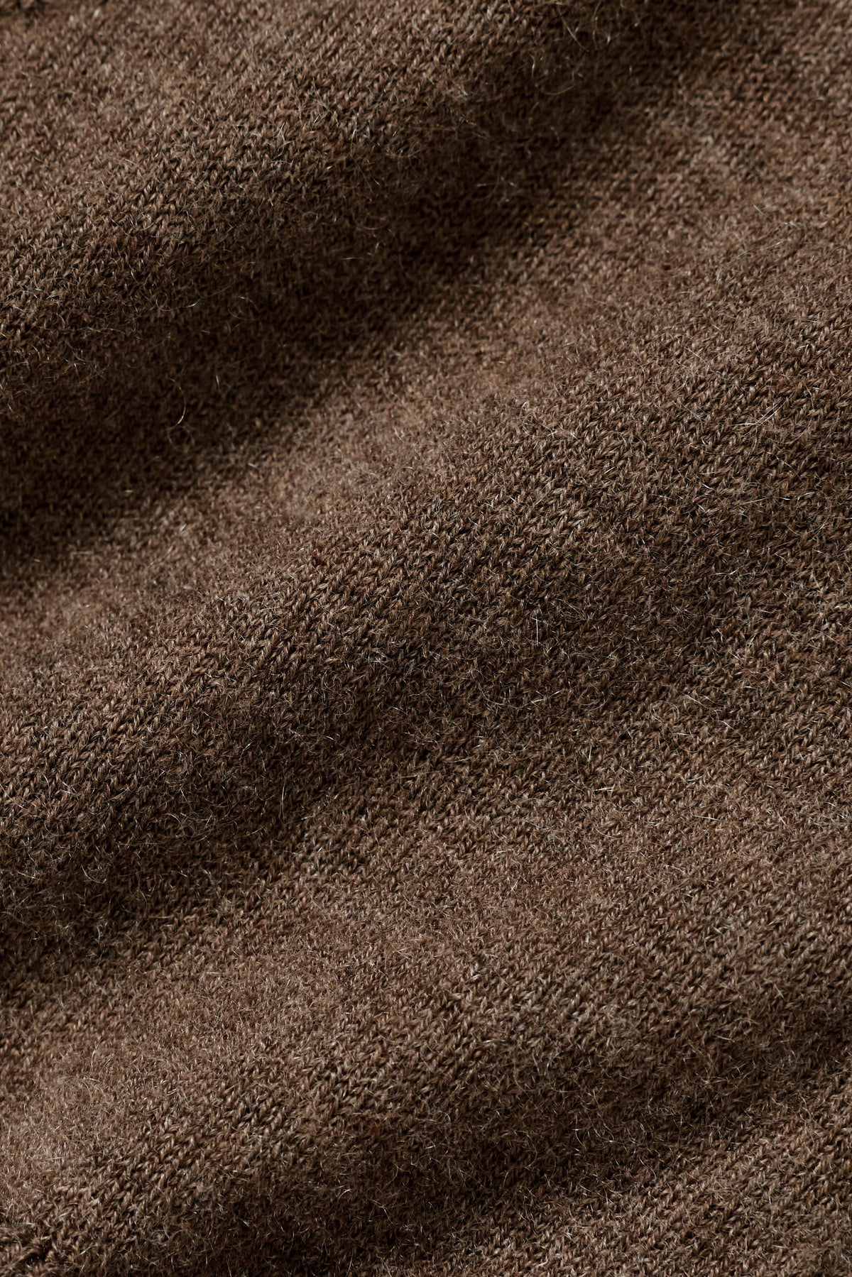 Alo Yoga Semi-Sheer Cashmere Eternity Bra in Java Brown Heather, product image 6 of 6