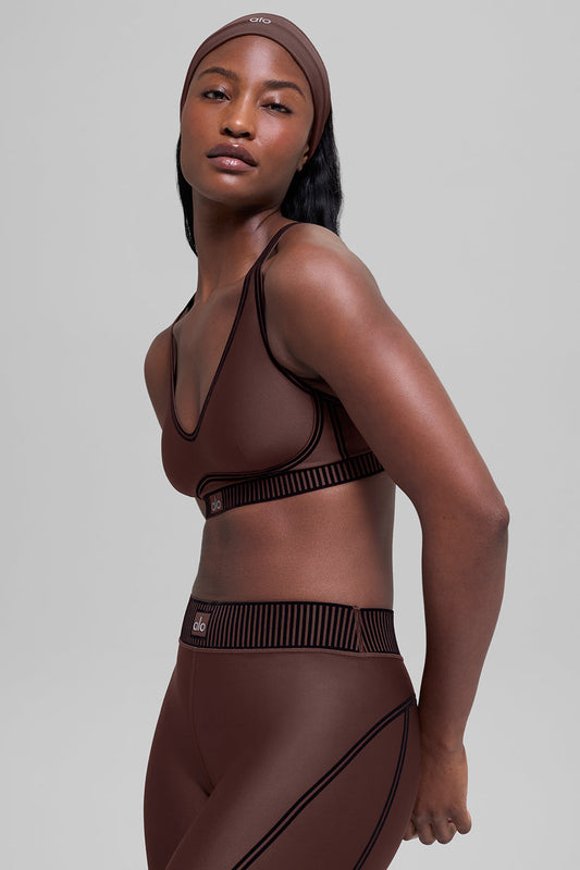 Airlift Line Up Bra - Brownstone (W9533R)