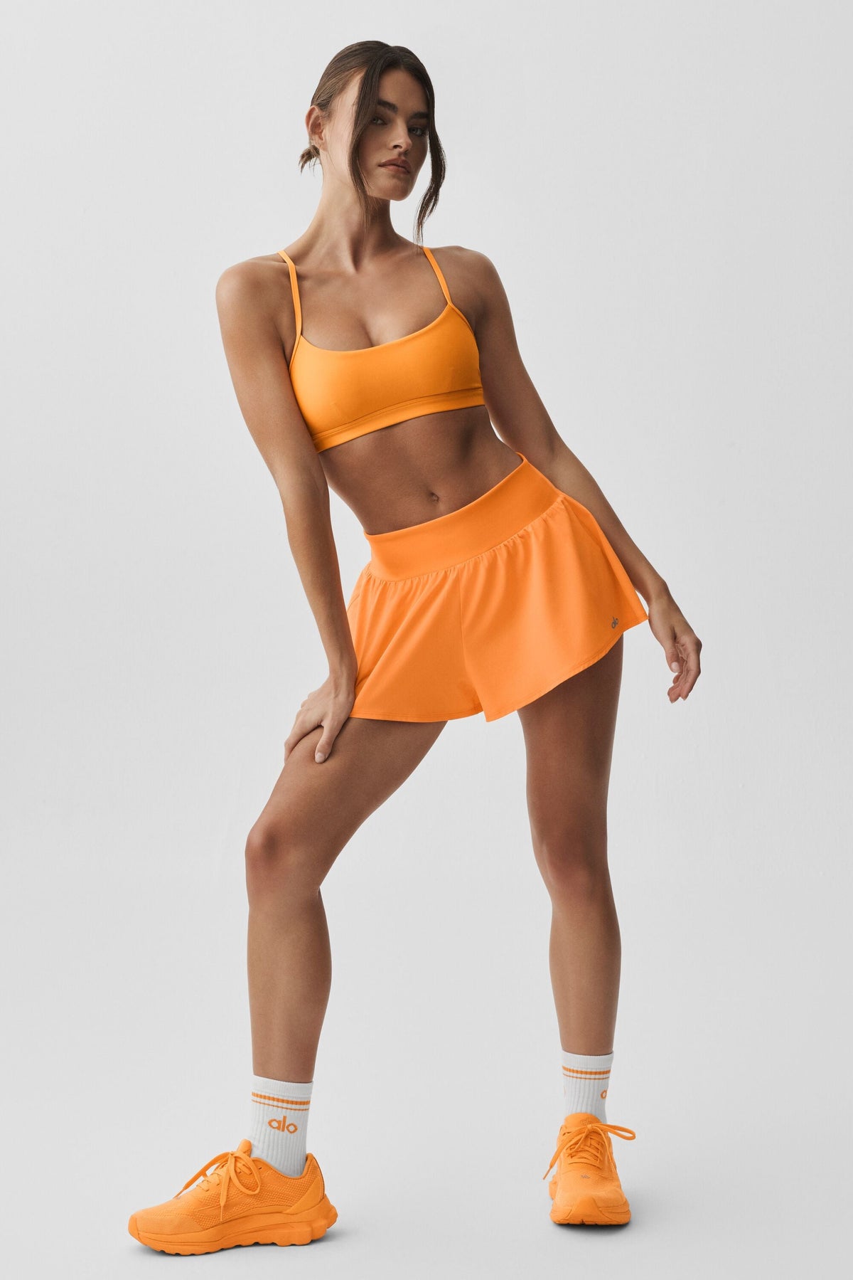 Alo Yoga Airlift Intrigue Bra in Satsuma Breeze, product image 5 of 5