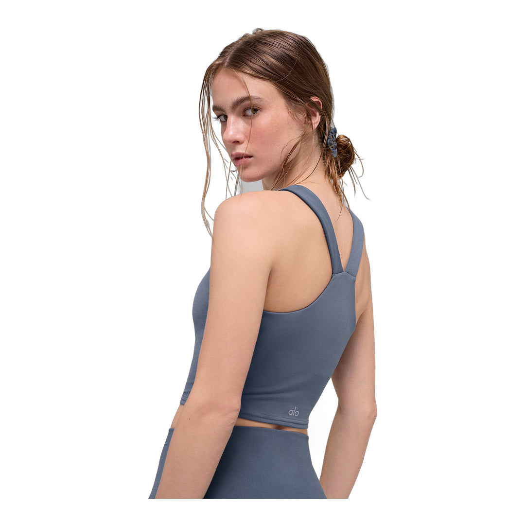 alo Airbrush Real Bra Tank - Bluestone by Alo Yoga