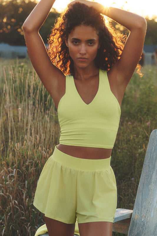 Airbrush Real Bra Tank - Sunshine (W9587R)