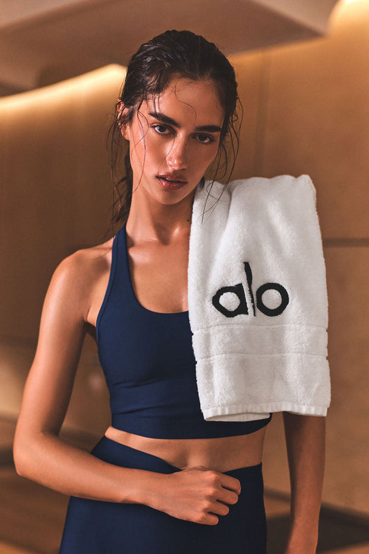 Airlift Super Sleek Bra Tank - Navy (W9856R)