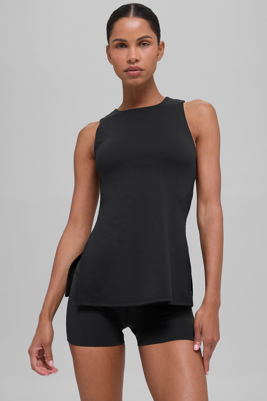 ALO Softsculpt Precision Full Length Bra Tank - Black (W9862R)