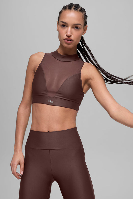 Airlift Mesh Infatuation Bra - Brownstone (W9910R)