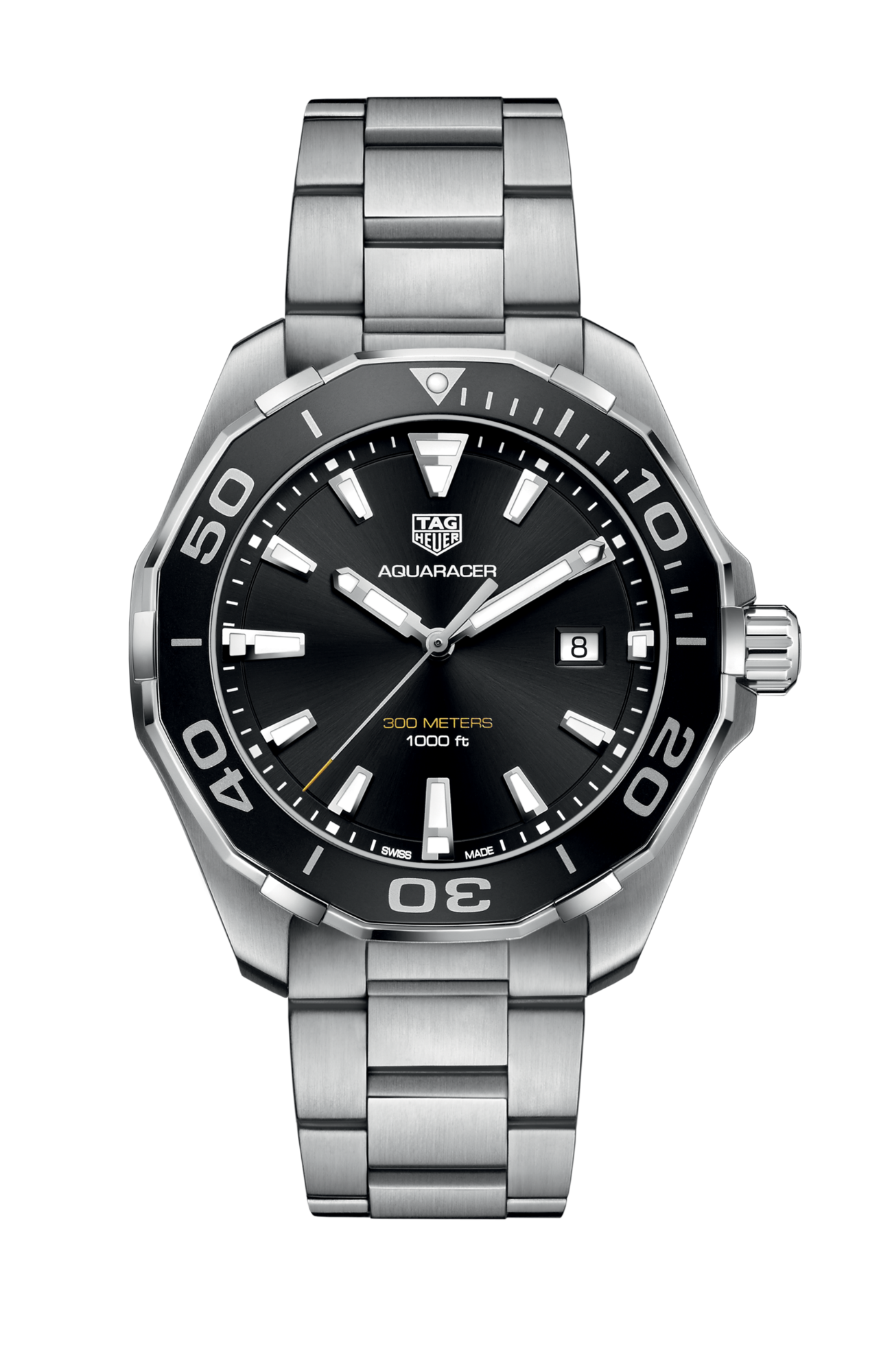 Tag Heuer Aquaracer 300M Quartz Black Dial