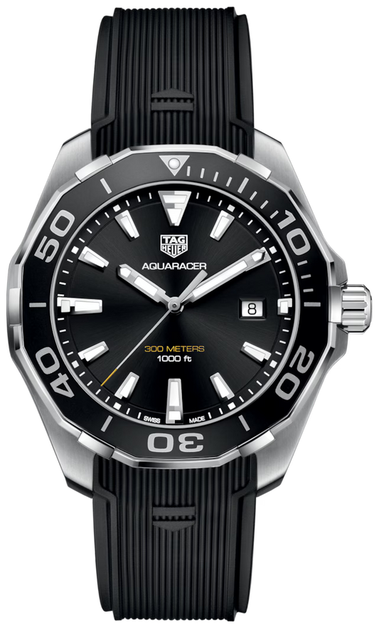 Tag Heuer Aquaracer Black Sunray Dial