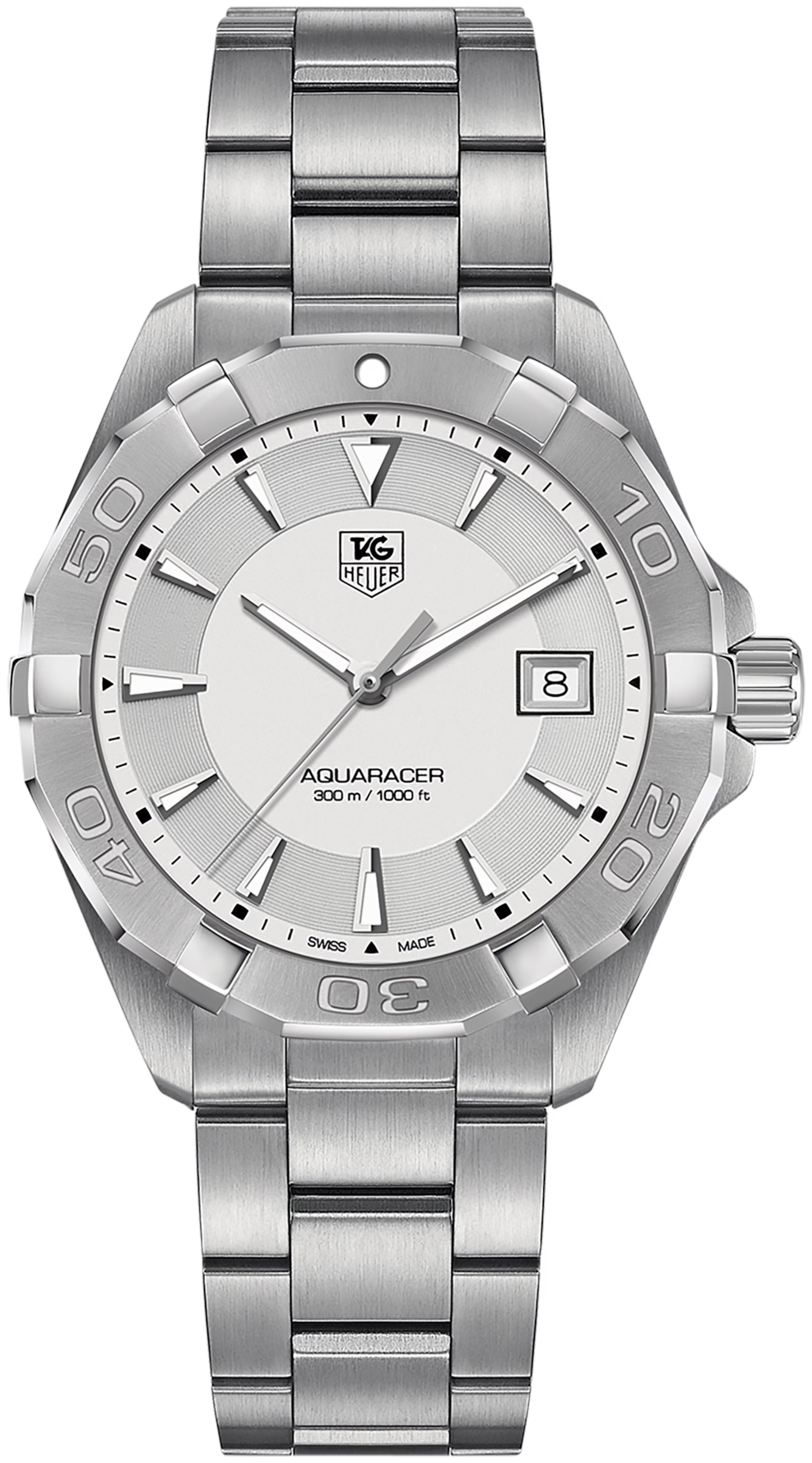 Tag Heuer Aquaracer Silver Dial Watch