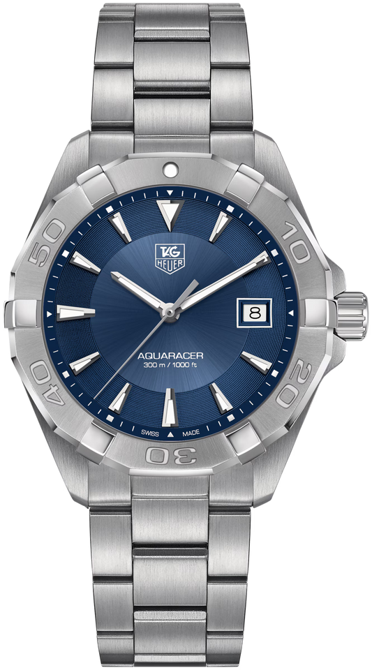 Tag Heuer Aquaracer Blue Sunray Dial Watch