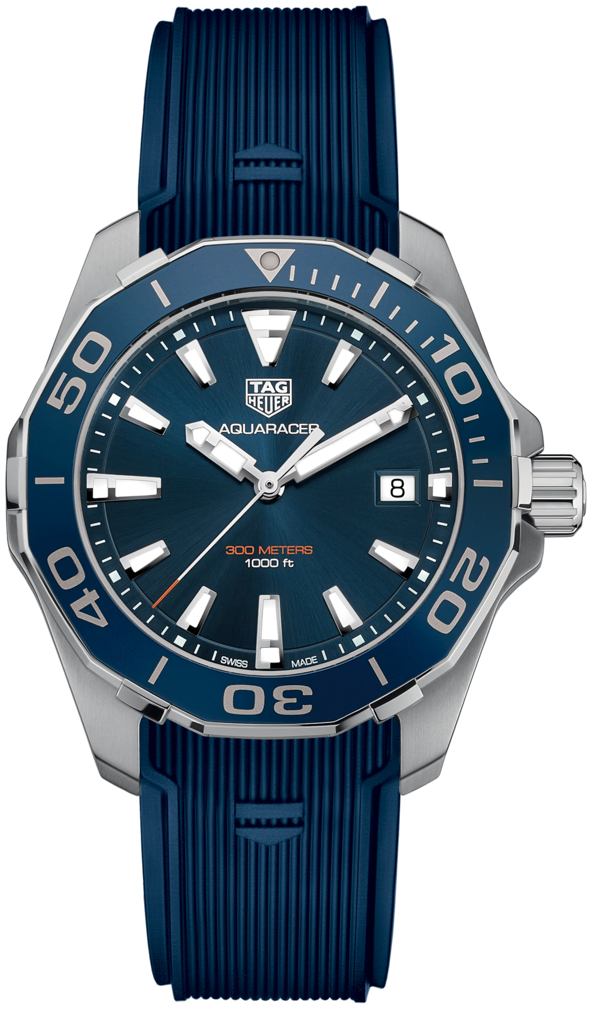 Tag Heuer Aquaracer Blue Sunray Dial Watch