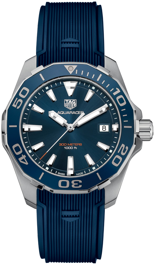 Tag Heuer Aquaracer Blue Sunray Dial Watch