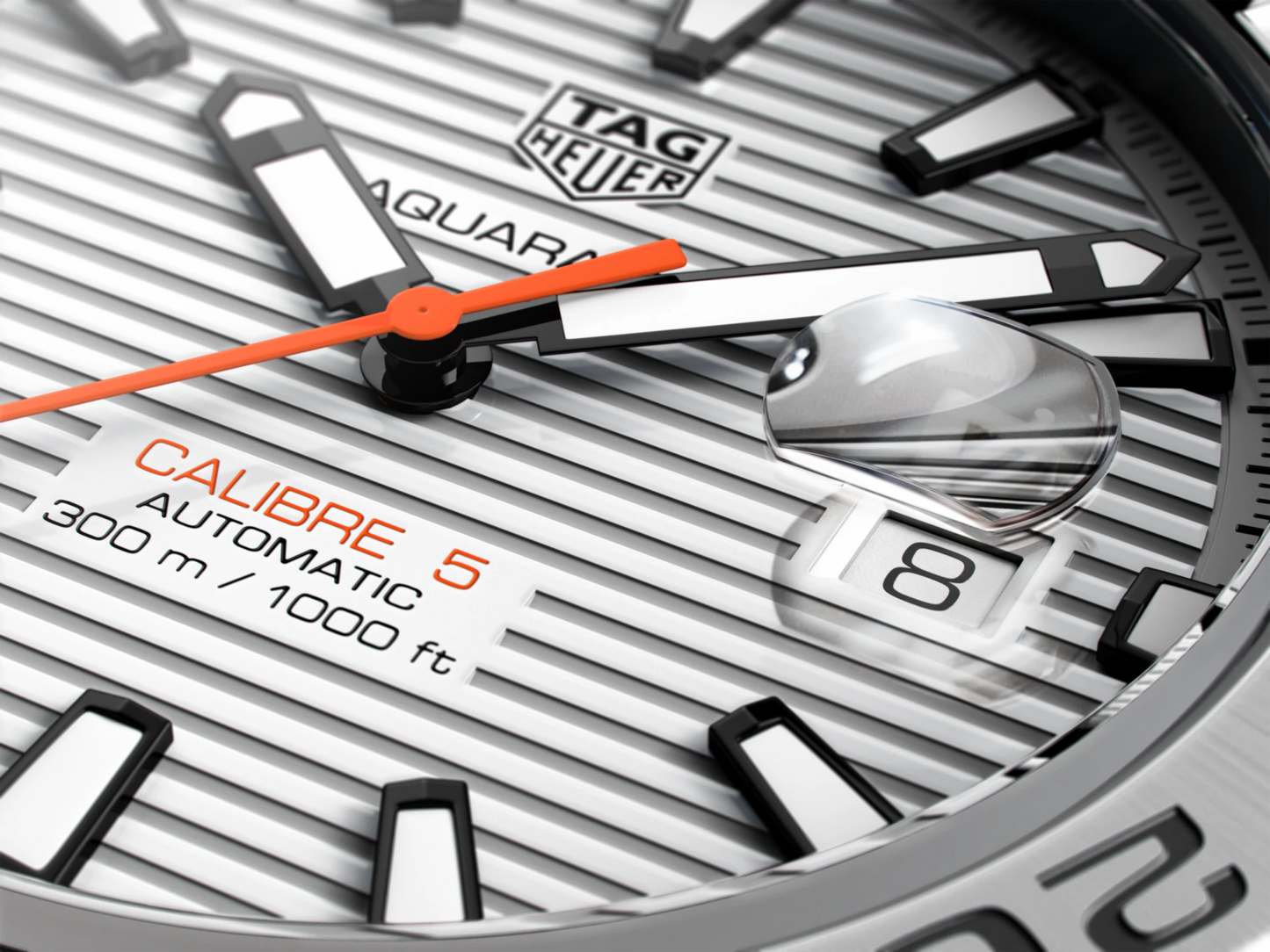 TAG Heuer Aquaracer Men’s Automatic White Dial Steel