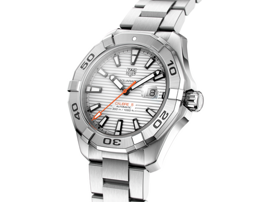 TAG Heuer Aquaracer Men’s Automatic White Dial Steel