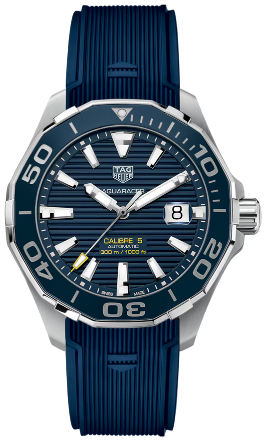 Tag Heuer Aquaracer Calibre 5 Blue Dial Automatic