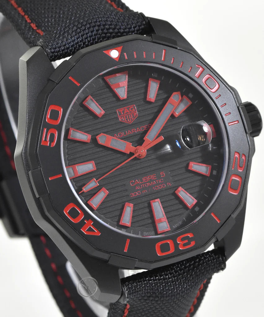 Tag Heuer Aquaracer Calibre 5 Black Dial