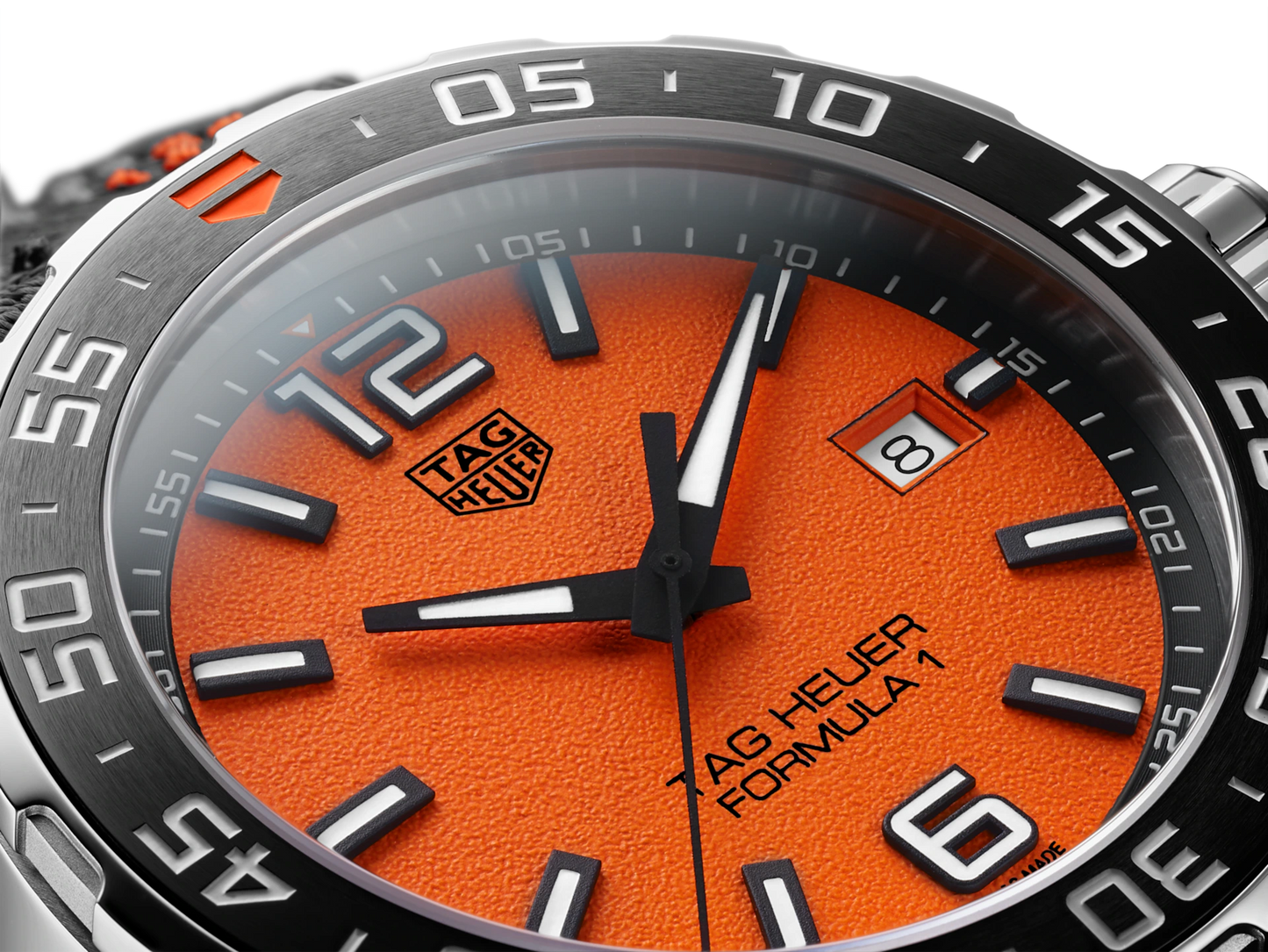 TAG Heuer Formula 1 Orange Dial Chronograph Watch
