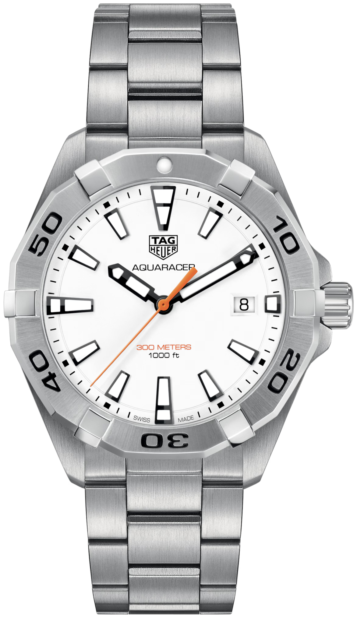 Tag Heuer Aquaracer White Dial Watch