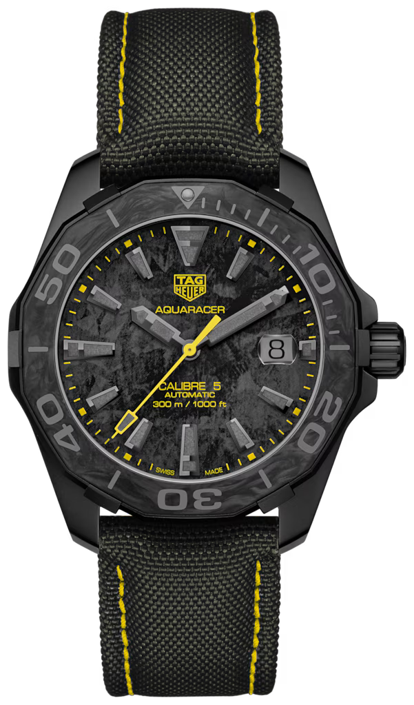 Tag Heuer Aquaracer Calibre 5 Carbon Dial Automatic