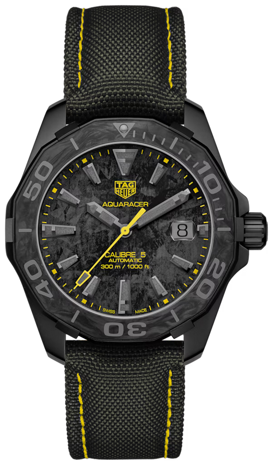 Tag Heuer Aquaracer Calibre 5 Carbon Dial Automatic