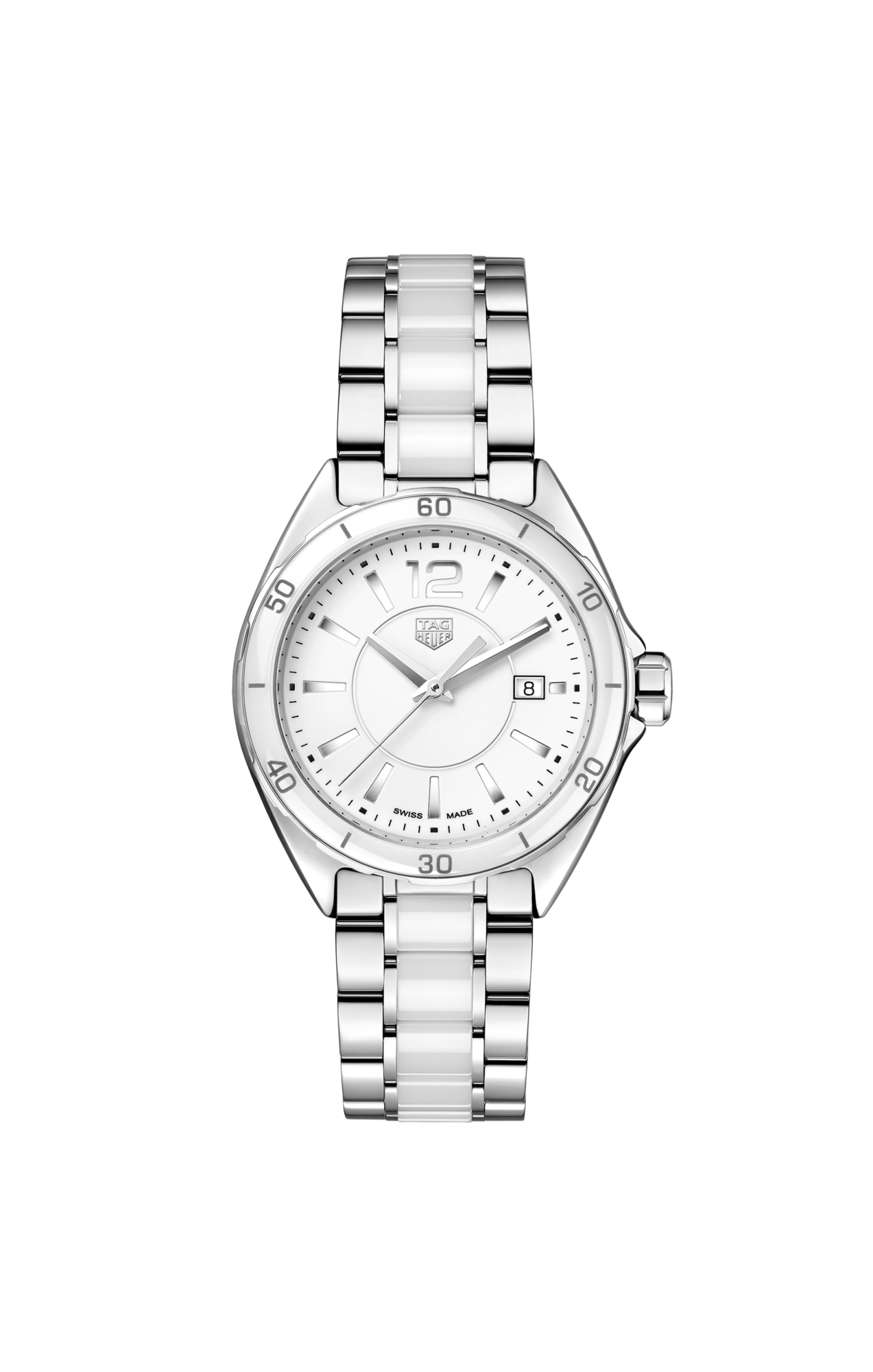 Formula 1 Quartz White Dial Ladies Watch