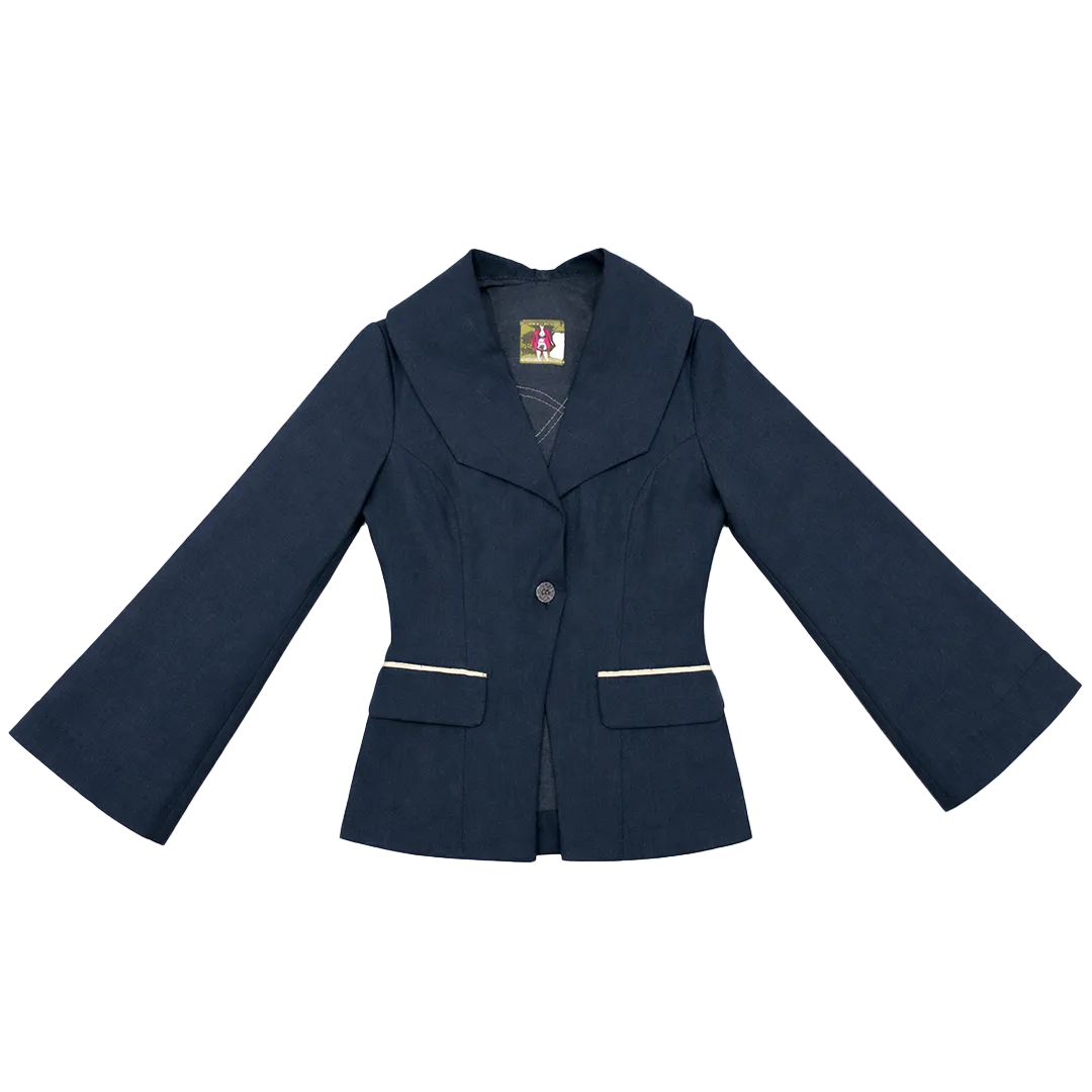 Women’s Dark Selvedge Blazer - Women Liberation by Old Gene