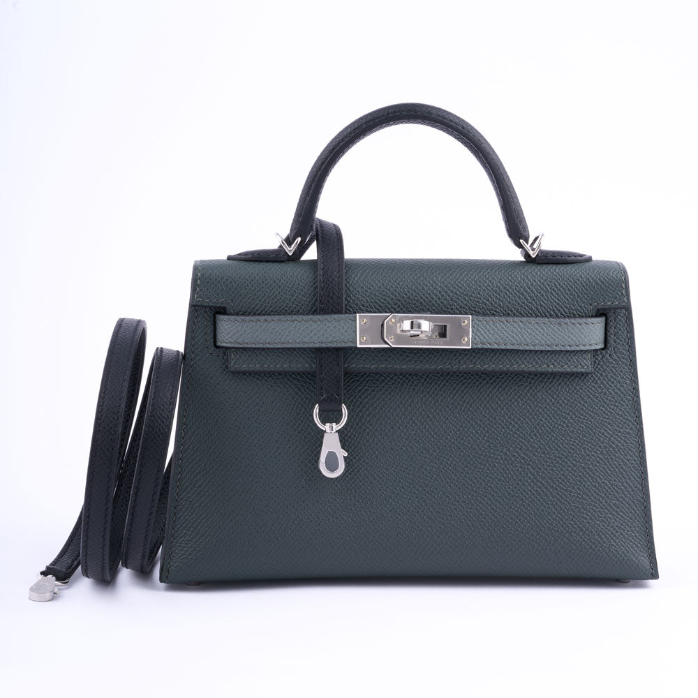 Hermès Mini Kelly 20 Sellier – Vert Mangrove - Zeuskicks