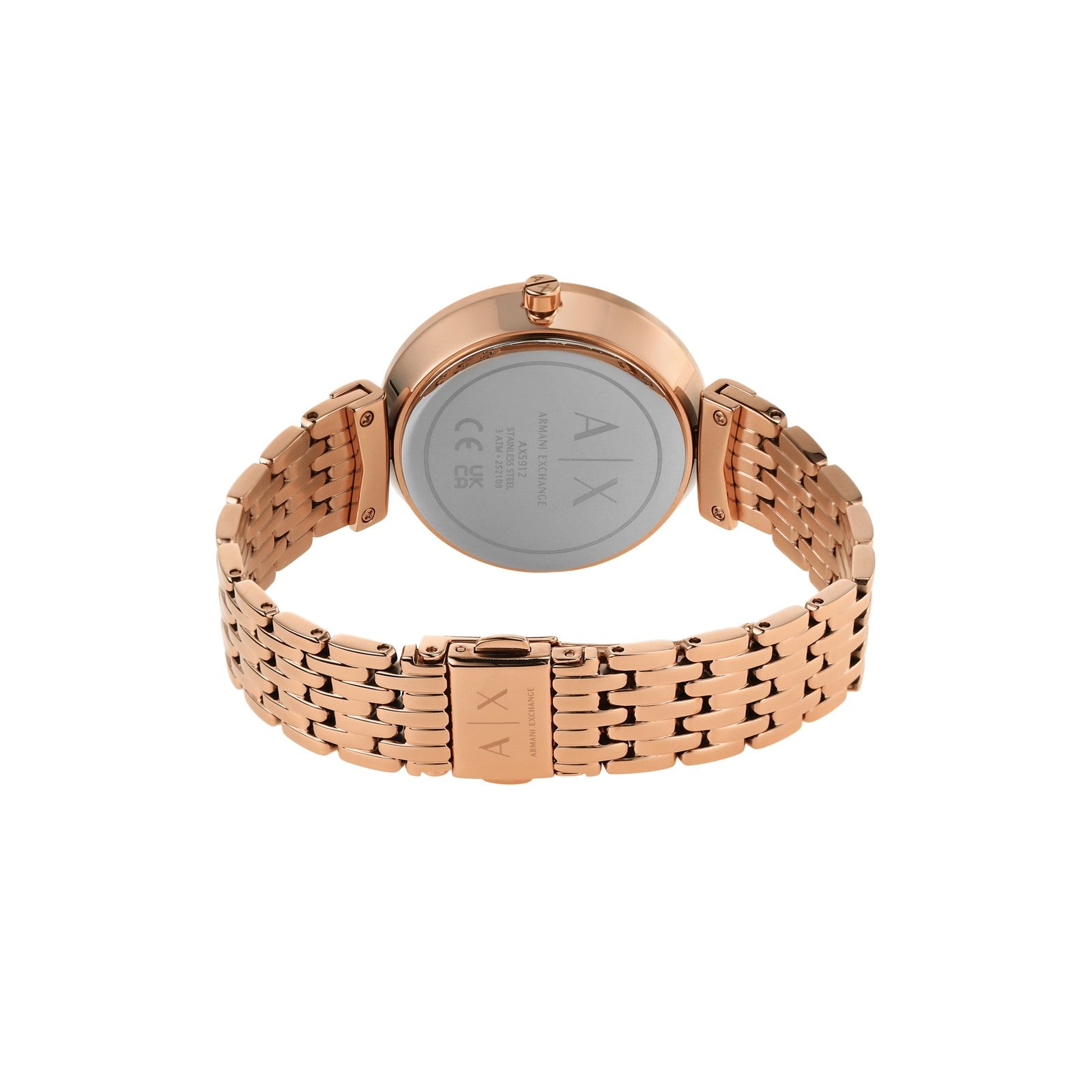 Armani Exchange AX5912I Women's analog watch with maroon dial