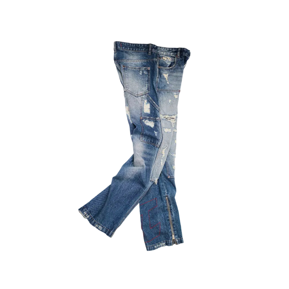 WORN THROUGH WAR — DENIM by Temporary Clo