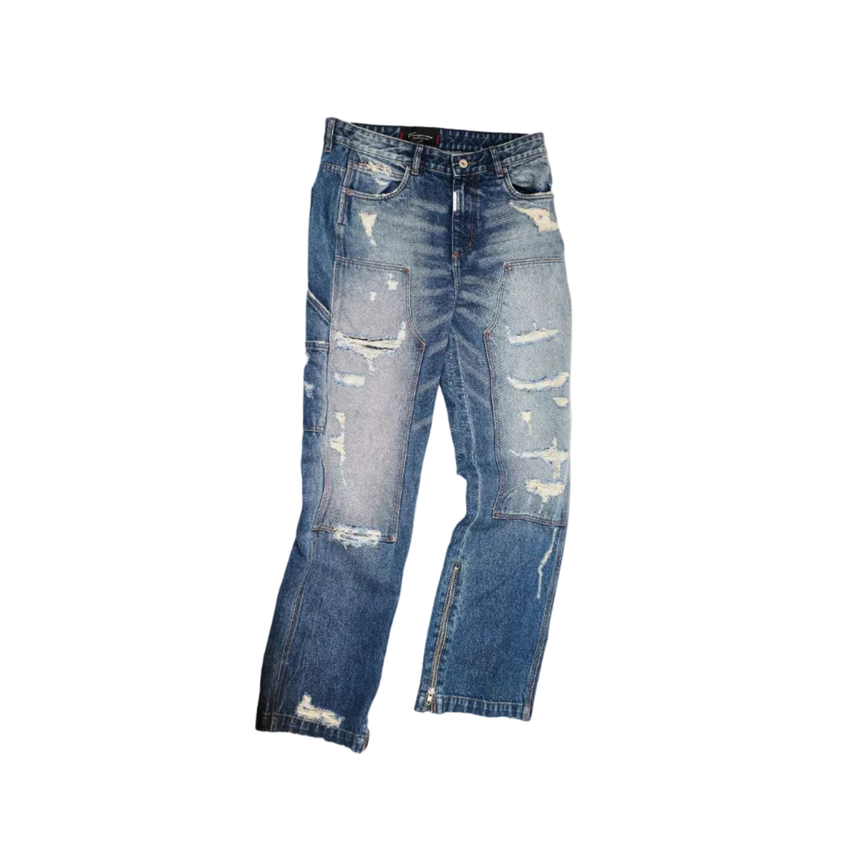 WORN THROUGH WAR — DENIM by Temporary Clo