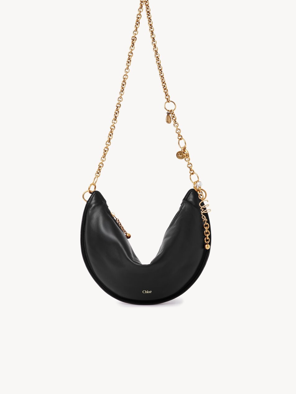CHLOE Icons shoulder bag in soft leather Black by CHLOE