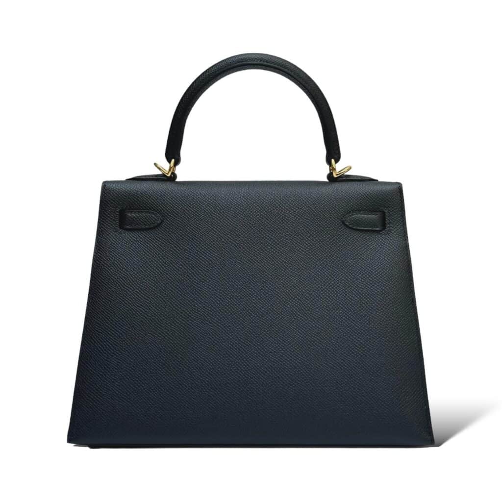 Hermès Kelly 25 – Black Epsom Gold Hardware