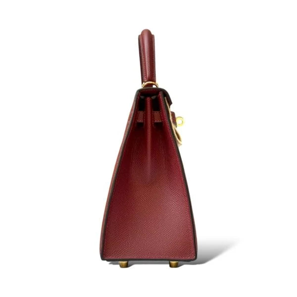Hermès Kelly 25 – Rouge H Epsom with Gold Hardware