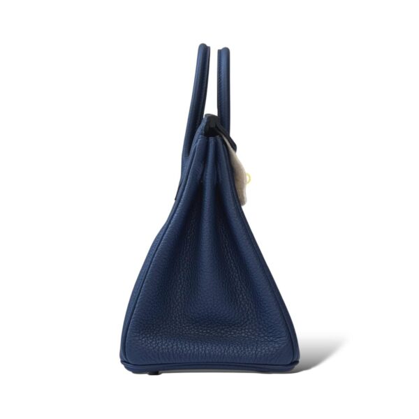 Hermès Birkin 25 – Navy Bleu Togo Leather with Gold Hardware